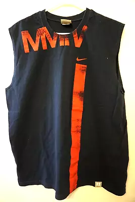 Vintage Nike Tank Top Sleeveless T Shirt Gym Workout Mens XL Gray Tag 90s Y2K • $24.95
