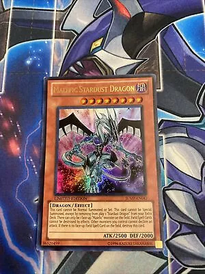 Yu-Gi-Oh! TCG Malefic Stardust Dragon Shonen Jump Magazine Promos JUMP-EN043... • $9