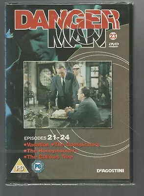 DANGER MAN - EPISODES 21-24 - UK REGION 2 DVD - Sealed/new - PATRICK MCGOOHAN • £5.49