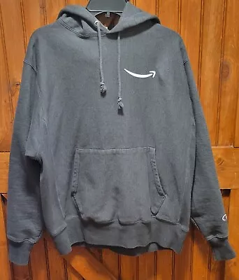Vtg Champion Hoodie Mens Large Gray Reverse Weave Pullover Kangaroo Pouch Amazon • $124.95