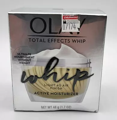 Olay Total Effects Whip Active Moisturizer (1.7 Oz) Light As Air Finish - New • $9.71