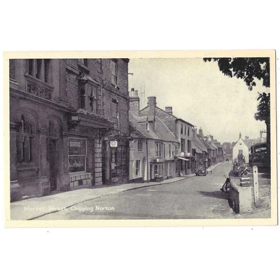£4.50 • Buy CHIPPING NORTON Market Street, Oxfordshire Postcard Unused