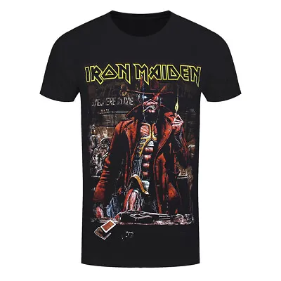 Iron Maiden T-Shirt Stranger Sepia Rock Band New Black Official • £15.95