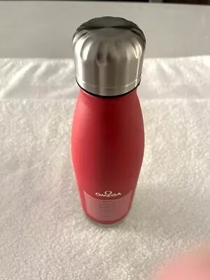 Omega Watch Stainless Steel Water Bottle Flask NEW • $74.95