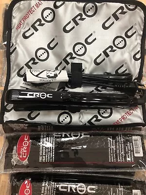 CROC Plug Detachable Mini Flat Iron Ceramic Barrel Hair Straightener (Dual Volta • $33.99