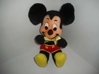 Vintage Walt Disney Characters Productions Mickey Mouse Plush Toy Doll 14  • $19.99