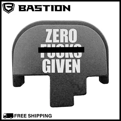 SMITH WESSON SLIDE BLACK PLATE COVER M&P 9/40 45A M2.0 Full Size Zero F's Given • $18.36