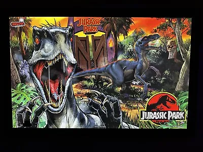 Stern Jurassic Park Translite 30th Pinball • $120