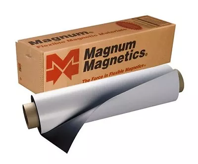 Magnetic Sheet Car Roll Sign Magnet 30mil X 24 X10'-MAGNUM MAGNETIC BRAND! • $42.96