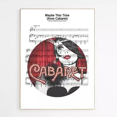 Cabaret - Maybe This Time - Liza Minnelli Print • £3.99