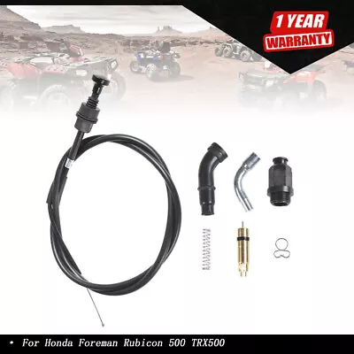 For Honda Foreman Rubicon 500 TRX500 Choke Cable & Valve Plunger Rebuild Kit US • $12.63