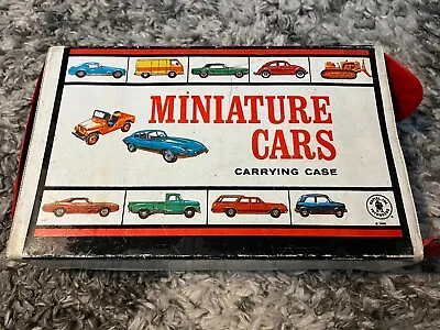 Miniature Cars Carrying Case 1966 Mattel • $12.99