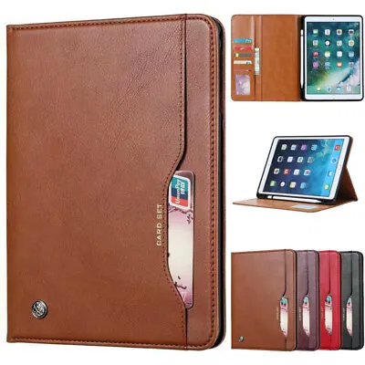 $28.59 • Buy For IPad 5/6/7/8/9th Gen Mini Air Pro 11 12.9 2021 Flip Leather Stand Case Cover