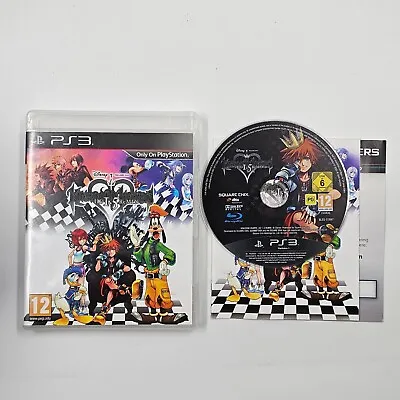 Kingdom Hearts HD 1.5 Remix PS3 Playstation 3 Game + Manual 25F4 • $13.95