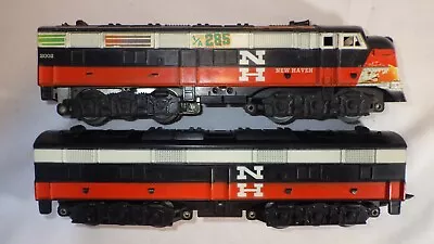 Vintage Electric Marx 2002 NEW HAVEN  Diesel Locomotive Engine & Dummy A/B Units • $22.50