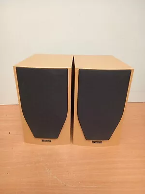  Mission Bookshelf  2 Way Reflex Speakers Pair - Wooden - Unit Only (M72)  • £72.99