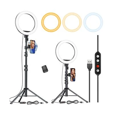 $51.99 • Buy Kaiess 10.2  Selfie Ring Light With 65  Adjustable Tripod Stand & Phone Holde...