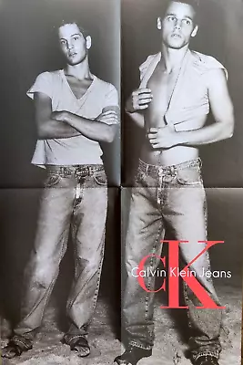 Poster Calvin Klein Jeans Ck Fashion Kate Moss (R7) • £19.79