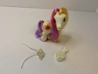 My Little Pony G3 - SUNNY DAZE W/ Pony Charm And Brush MLP • $10.95