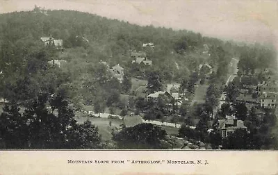 A View Of Mountain Slope From  Afterglow  Montclair New Jersey NJ 1907 • $8.95