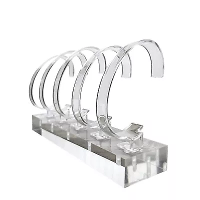 £11.90 • Buy Watch Display - Solid Clear Acrylic Base - Multiple Watch Display (G107)