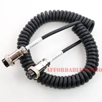 Yaesu MD-100 MD-200 Microphone Cable Fit Kenwood TS-590S TS-890s TS-990s TS-2000 • $27.99