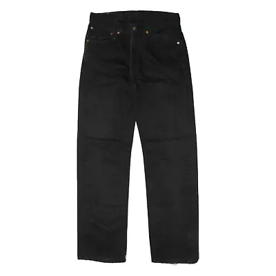 LEVI'S 751 Jeans Mens Black Regular Straight W31 L32 • £16.99