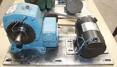 Minarik 1/4 Hp 90v Dc Variable Speed Electric Motor 1750 Rpm Max  870:1 Gearbox • $550