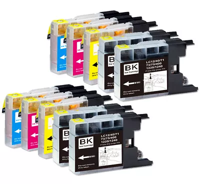 10P Ink Set Compatible With Brother LC75 LC71 MFC-J825DW MFC-J835DW MFC-J6710DW • $14.99