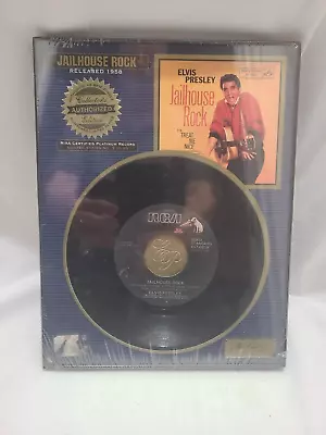 Elvis “JAILHOUSE ROCK” RIAA Certified Platinum Record Limited Series. *NEW* • $13.95