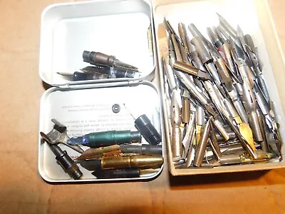 Vintage Lot Of 100 Dip Fountain And Calligraphy Nibs • $25