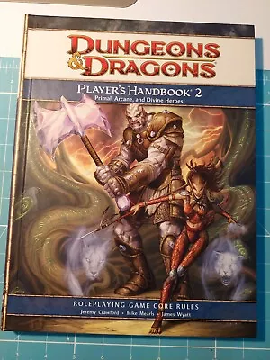 $50 • Buy Player's Handbook 2, D&D 4E, Wizards Of The Coast, VGC