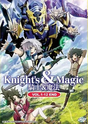 DVD Anime Knight's And Magic Complete Series (1-12) English Dubbed All Region • £18.40