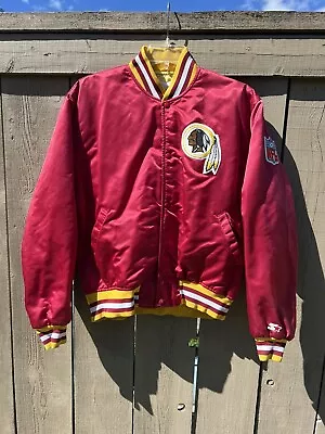 Vintage Washington Redskins Authentic Pro Line By Starter Satin Nylon Jacket - L • $100