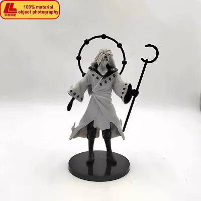 Anime Ninja Uchiha Madara Rikudo Sennin Black Scepter Figure Statue Toy Gift • $23.99
