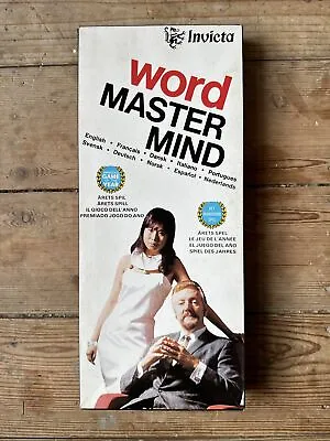 Vintage Word Master Mind Board Game (Invicta 1975) Family Fun Quiz Game • £3