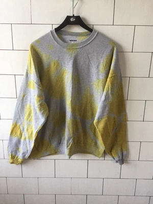 £11.99 • Buy Vintage Crew Bold Usa Varsity Festival Dip Dye Acid Wash Sweatshirt Mens Xl #15