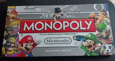 2010 Monopoly Nintendo Collector's Edition Board Game Complete Free Shipping • $19.99