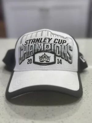 Los Angeles LA Kings 2014 Stanley Cup Champions New Era Flex Cap Hat • $7.99