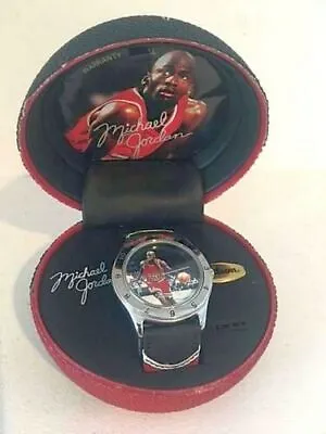 Wilson Michael Jordan Watch By Avon 1997 In Original Basketball Case • $57