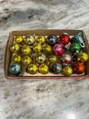 Vintage  Shiny Brite  Miniature Christmas Tree Ornaments • $20
