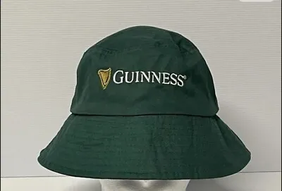Guinness Beer Bucket Hat Irish St Patrick’s Day Green Adult One Size Cotton • $19