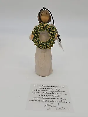 NEW Willow Tree Magnolia Blessings # 28014 Figurine Sculpture / Wreath 5.5 . NIB • £21.21