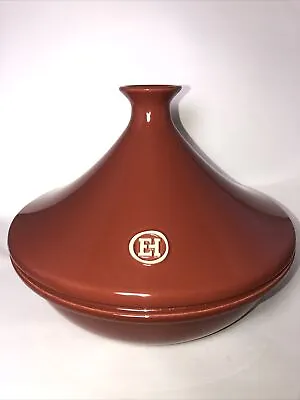 $100 • Buy Emile Henry 55.32 Moroccan Tagine Flame Ceramic Rust/Red Made In France OvenSafe