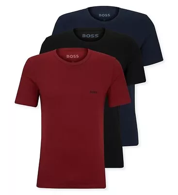 Boss Hugo Boss 0499445 Classic 100% Cotton Short Sleeve T-Shirt - 3 Pack • $48