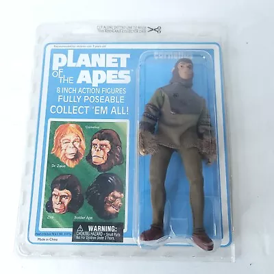 Mego Planet Of The Apes Action Figure Cornelius Ape Retro Cloth 2009 NEW • $67.99