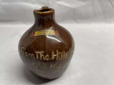 Vintage Miniature Stoneware Pottery Jug From The Hills Of Old Ky Kentucky • $14.98