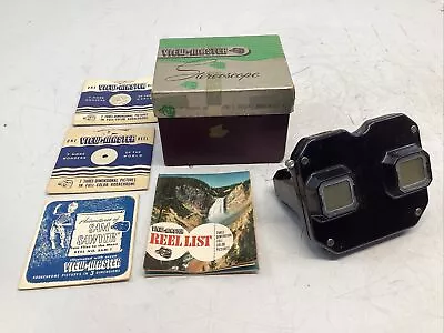 Vintage 1950s Sawyers View-Master Stereoscope With Original Box • $37.95