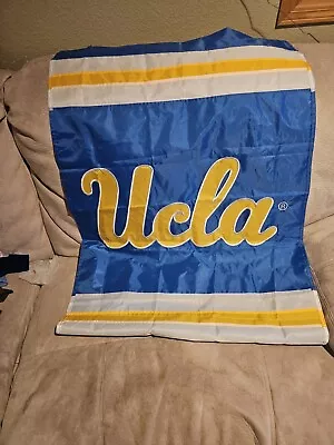 UCLA Premium Double Sided Banner Flag Applique Embroidered 28x44 Inches • $15