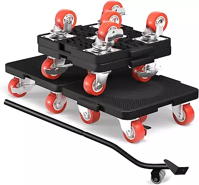 Heavy Furniture Mover Dolly Set With Lifter 360° Rotation 5-Wheel Furniture Set • $34.35